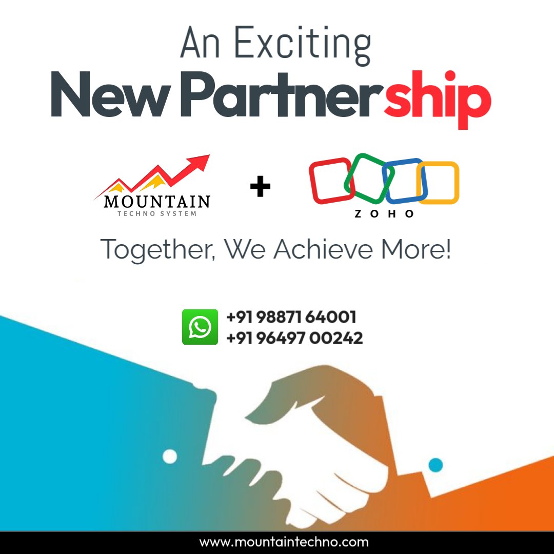 The Future of Business Solutions: Mountain Techno System Partners with Zoho